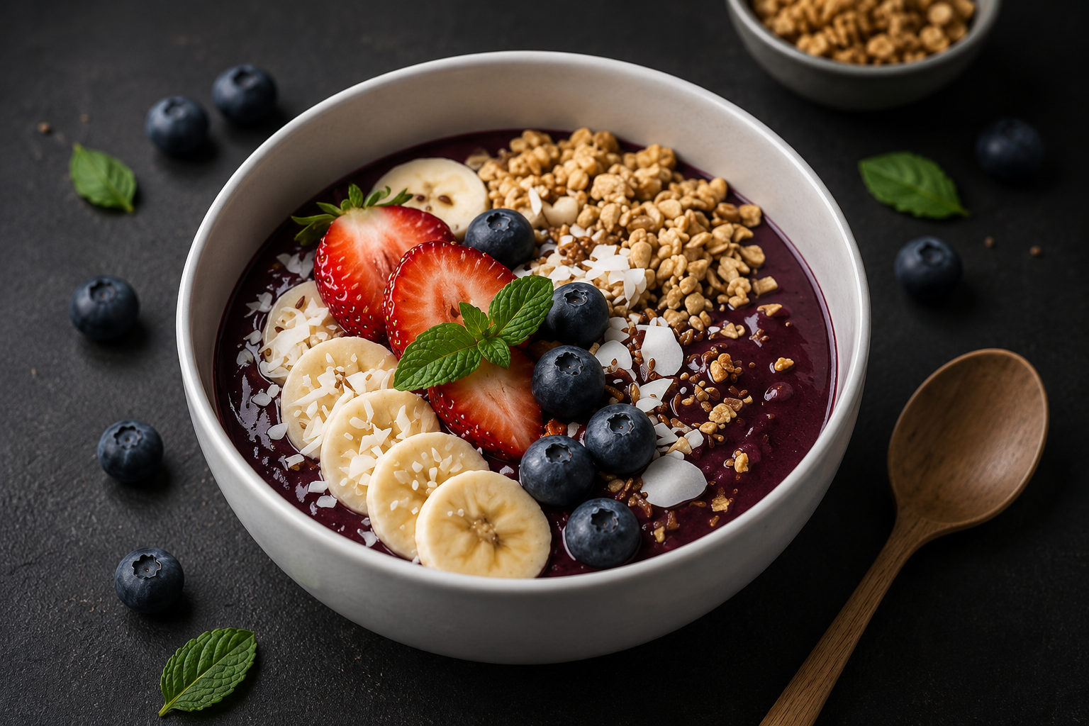Healthy breakfast bowl